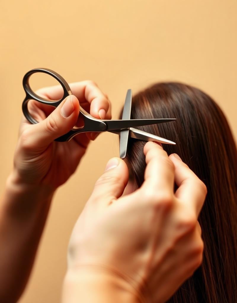 Haircut, Style & Hair Repair Mask